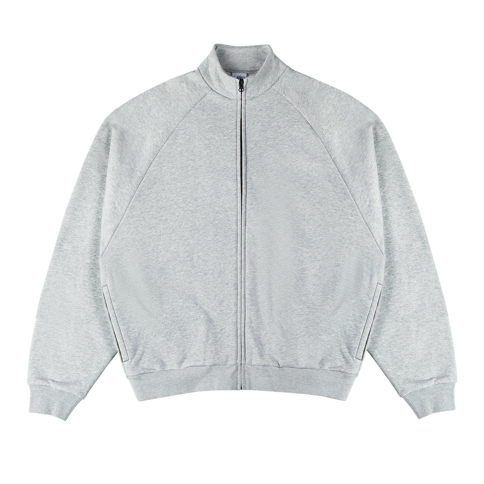 Boa Lining Zipper Raglan Sleeve Loose Fit Jacket
