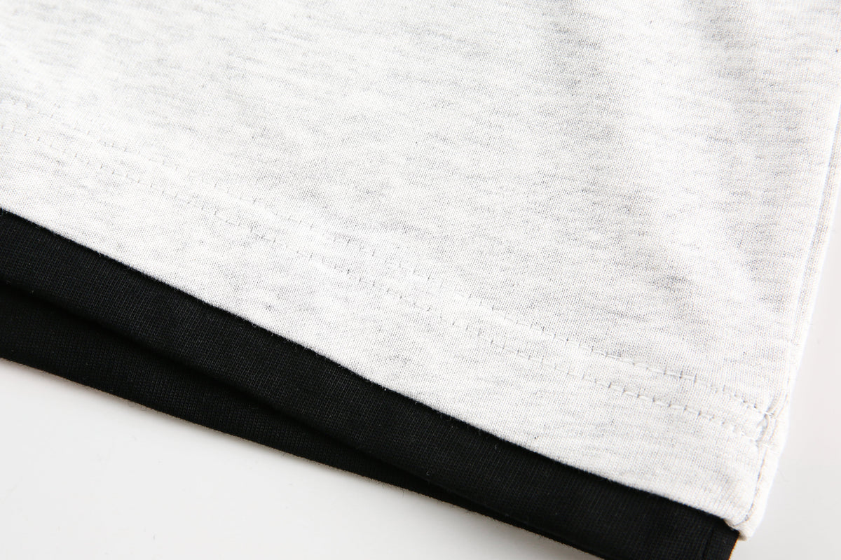 Madxmarx Black Energy Vintage Langarm-T-Shirt mit Grafikprint