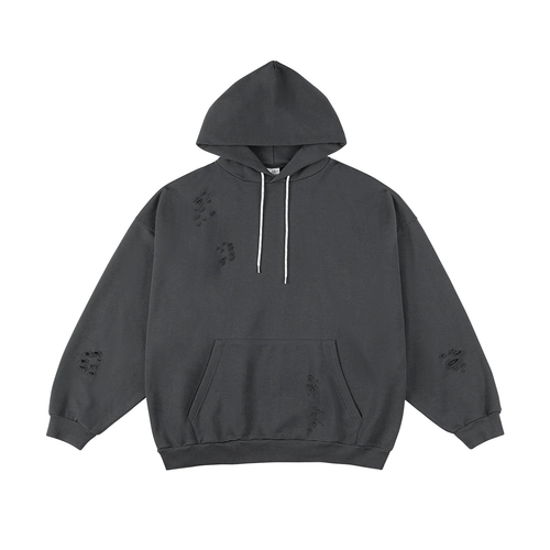 Schaden Hoodie - dunkelgrau / S