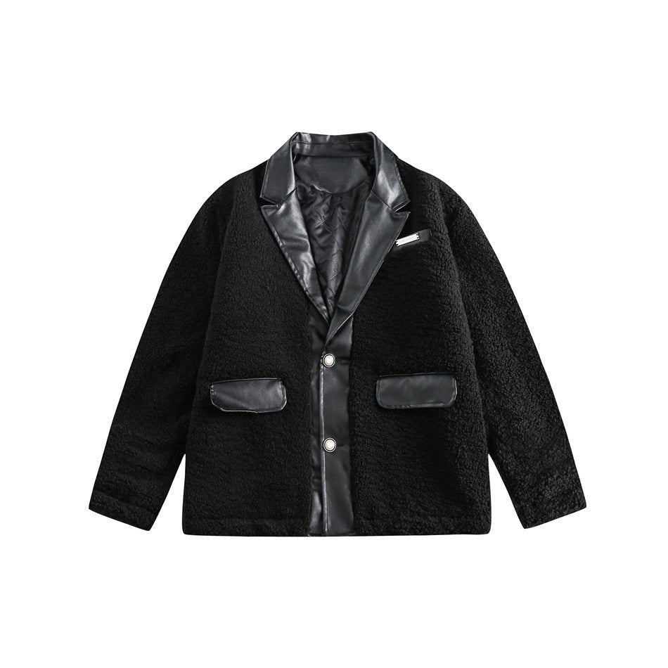 Retro Loose Padded Wool Jacket