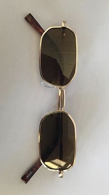Retro Metal Square Frame Sunglasses