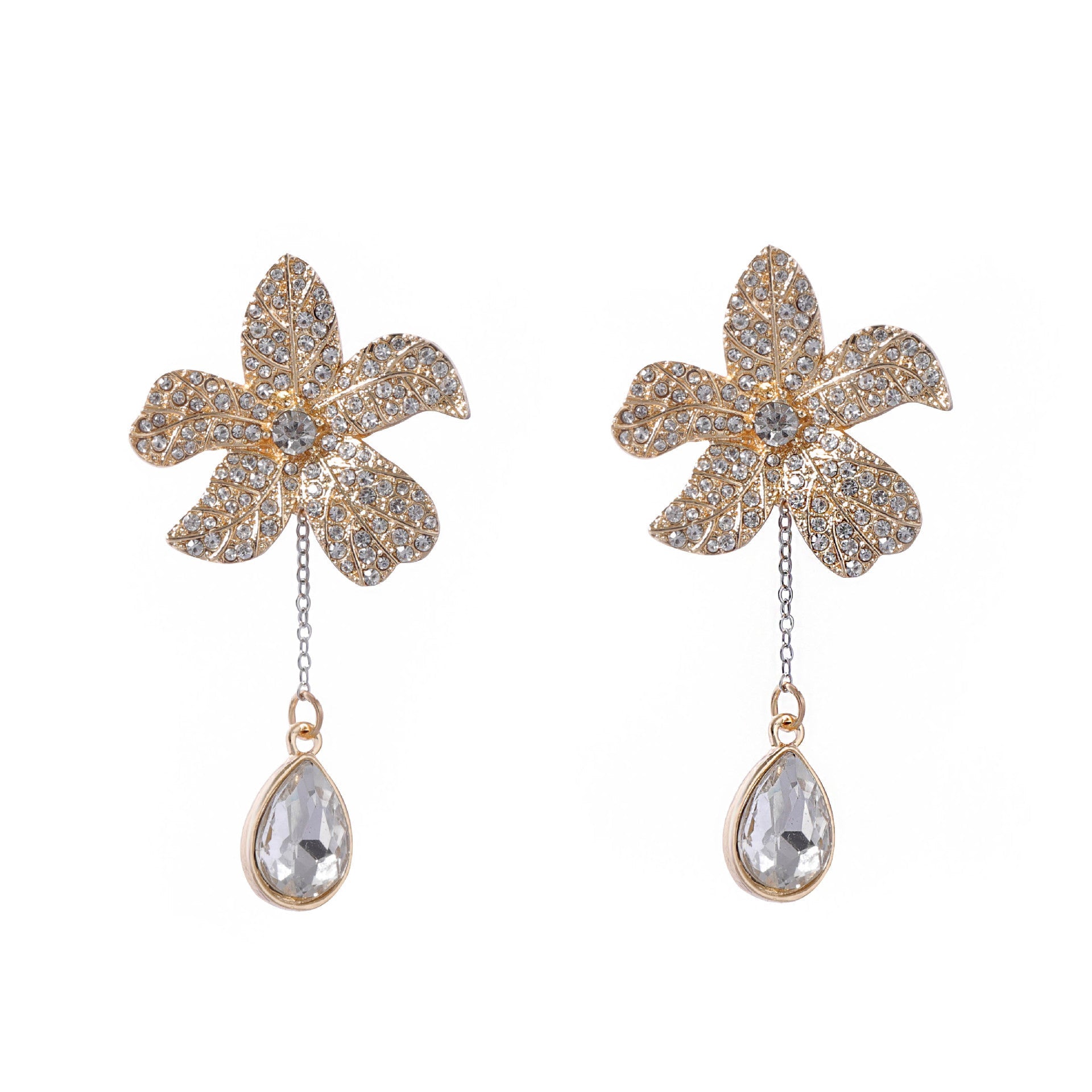 Flower Statement Earrings
