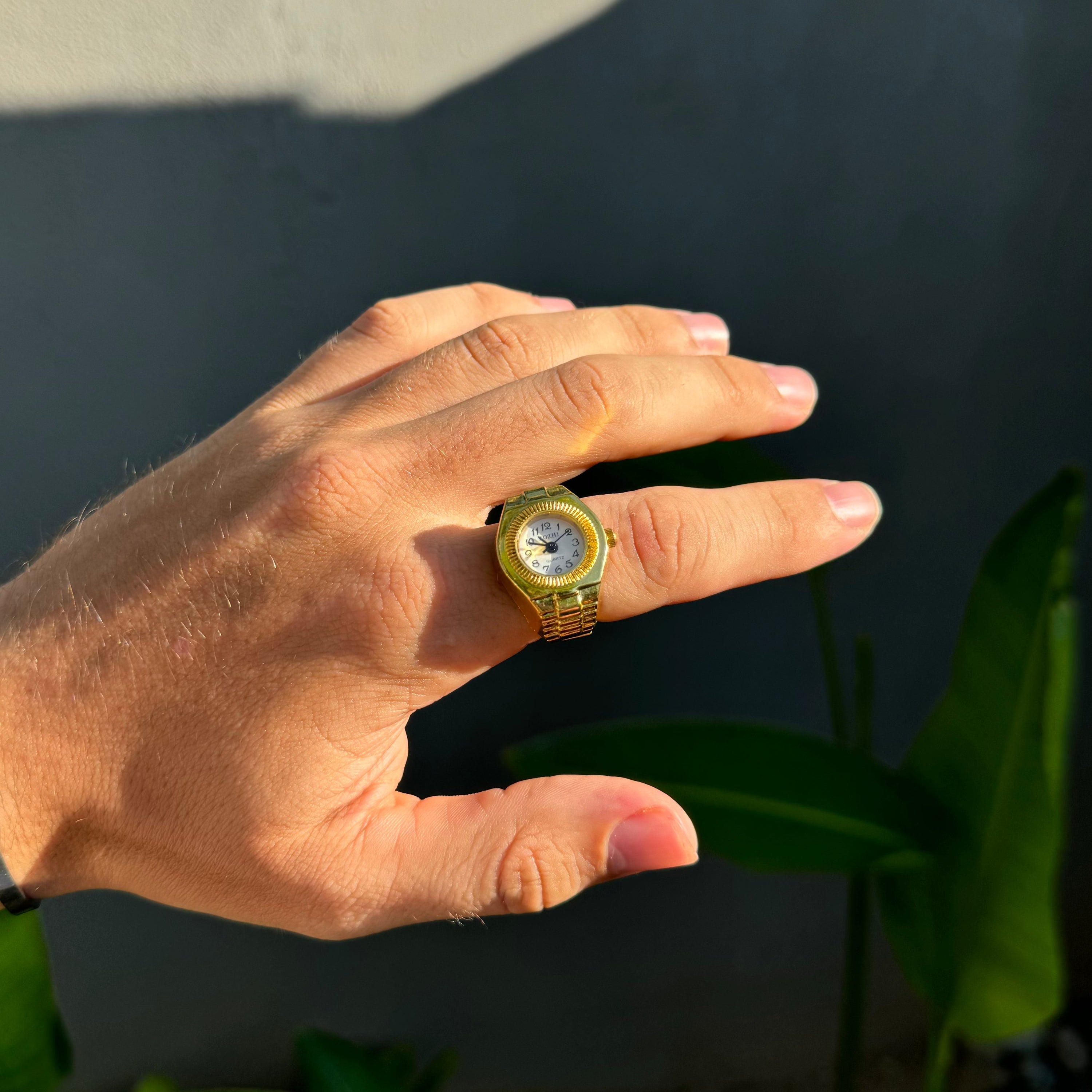 Milano Ring | Gold White