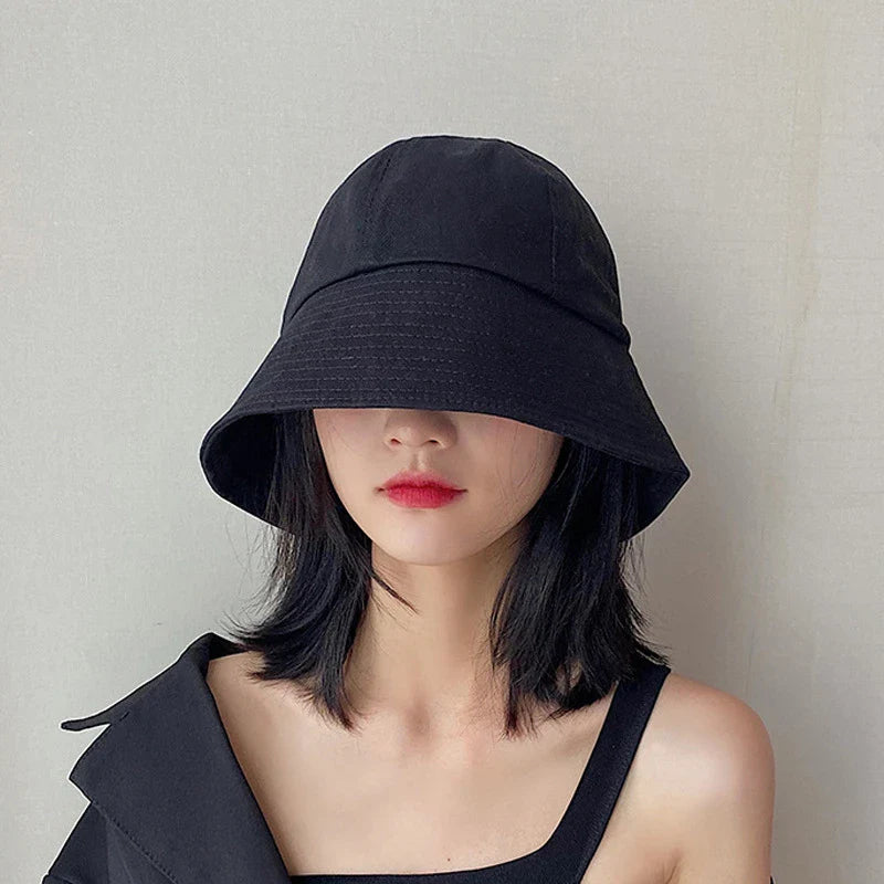 Colored Korean Style Aesthetic Bucket Hat