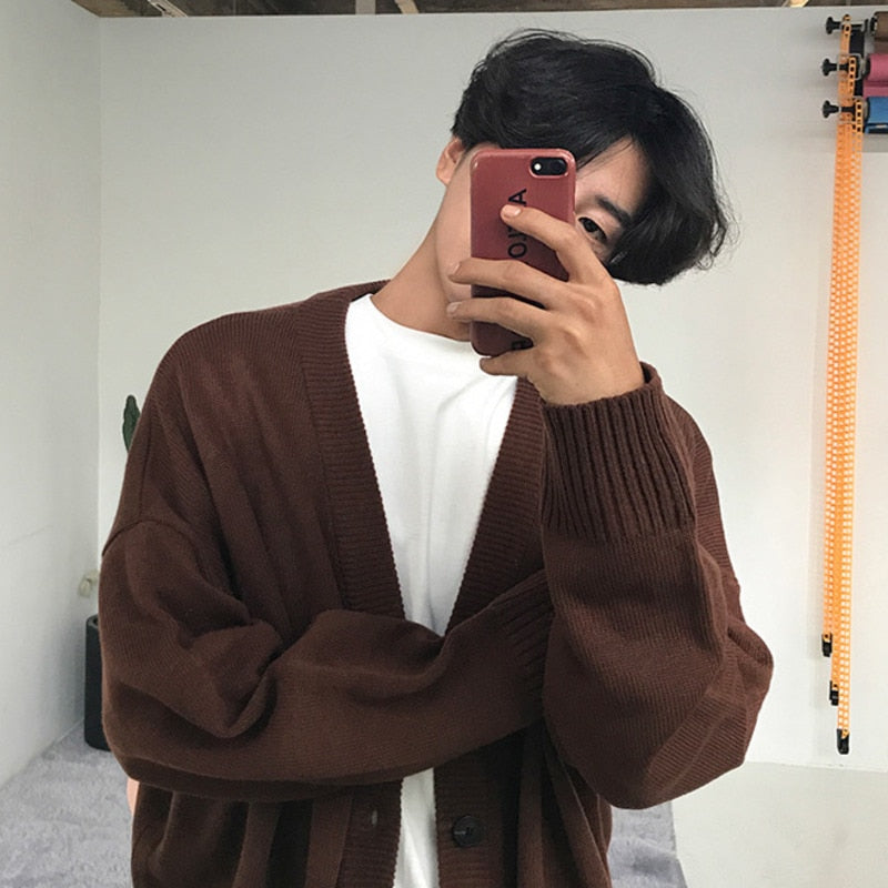 Loose Knitted Cardigan