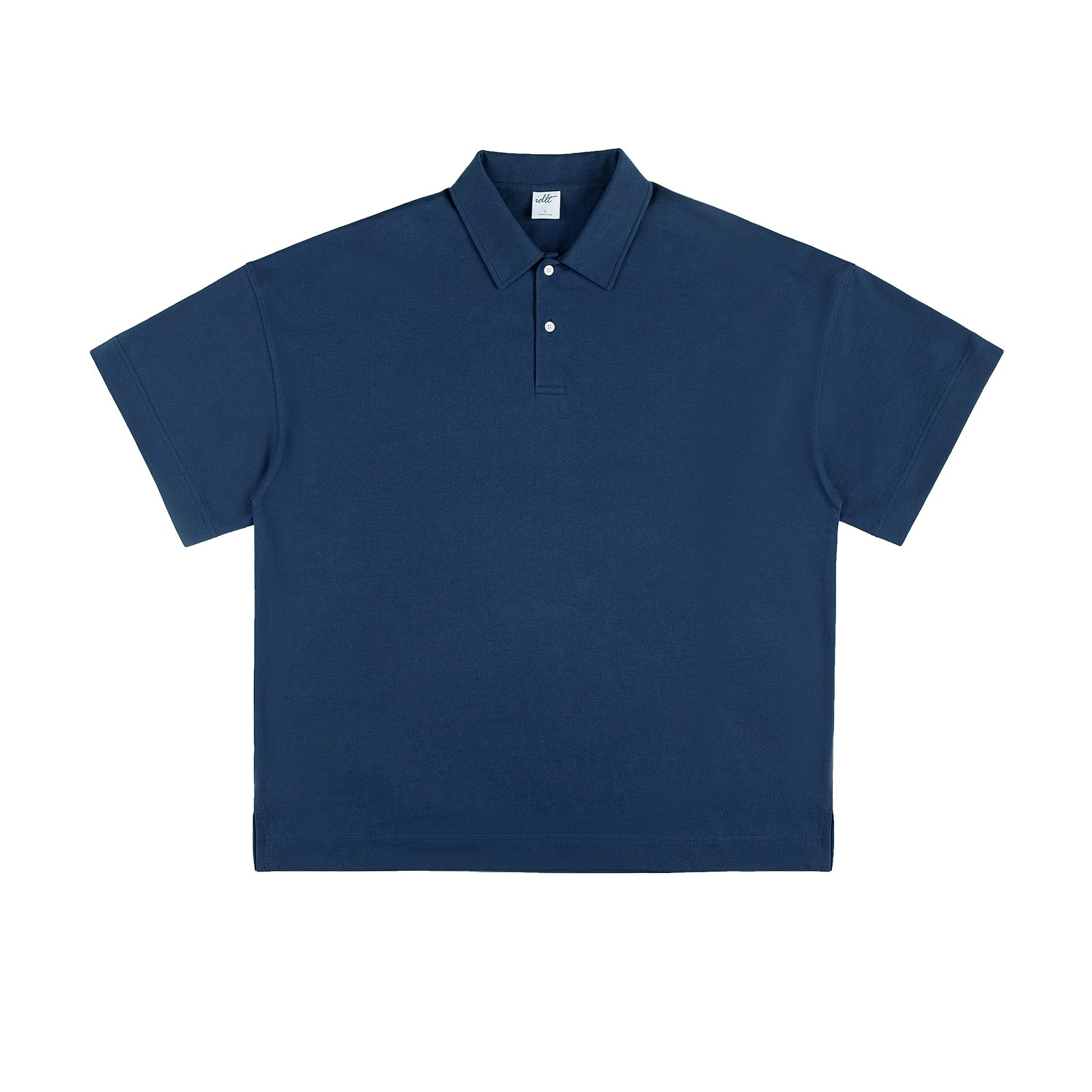 Heavyweight Drop Shoulder Short Sleeve Polo Shirt