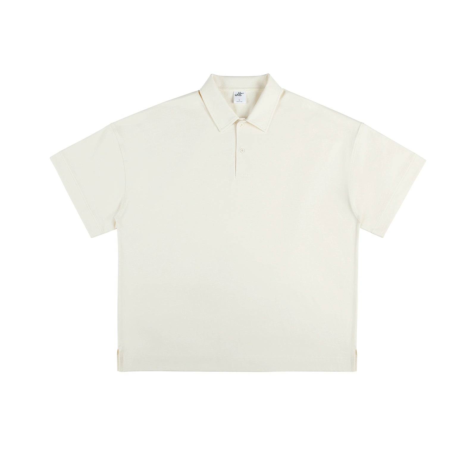 Heavyweight Drop Shoulder Short Sleeve Polo Shirt