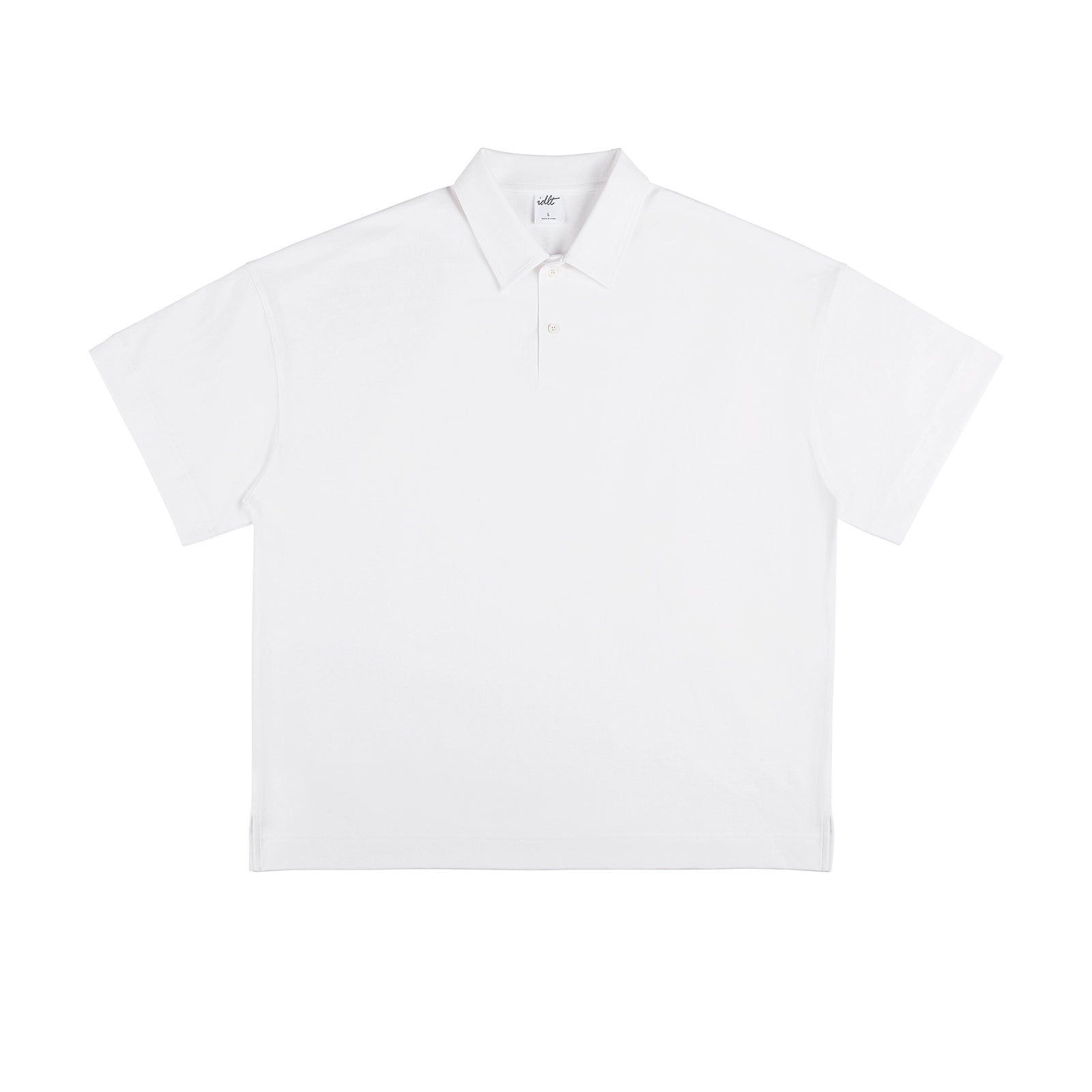 Heavyweight Drop Shoulder Short Sleeve Polo Shirt