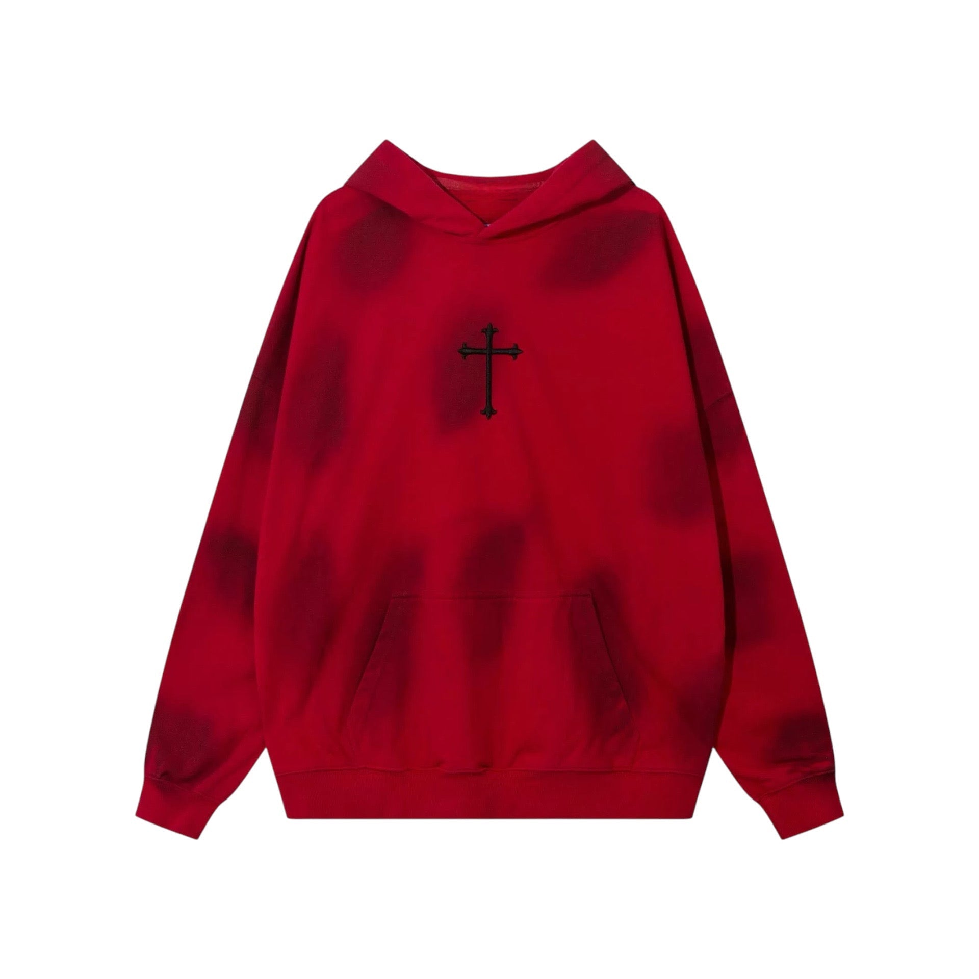 Wasteland Embroidered Cross Hoodie
