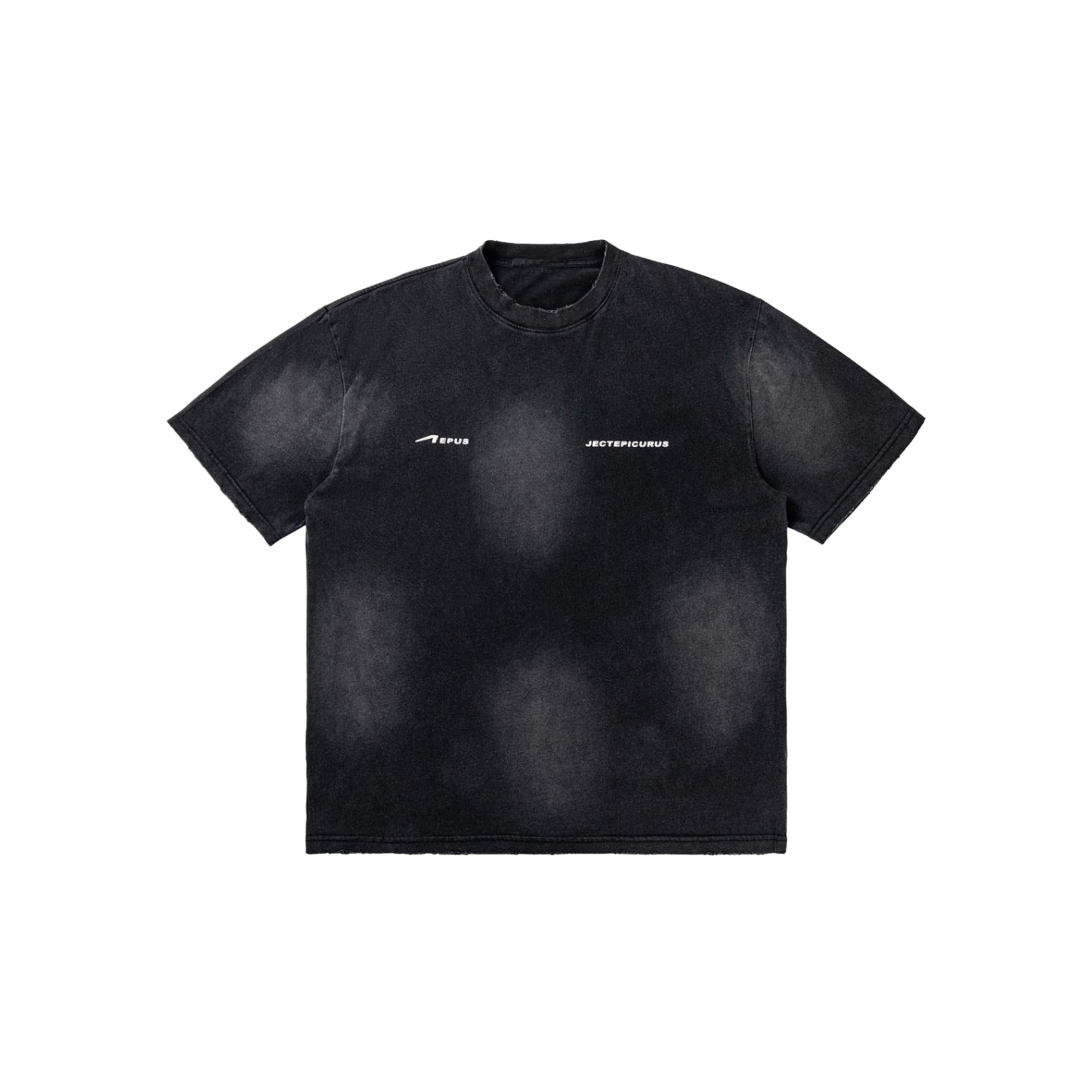 Distressed Letters Loose T-shirt
