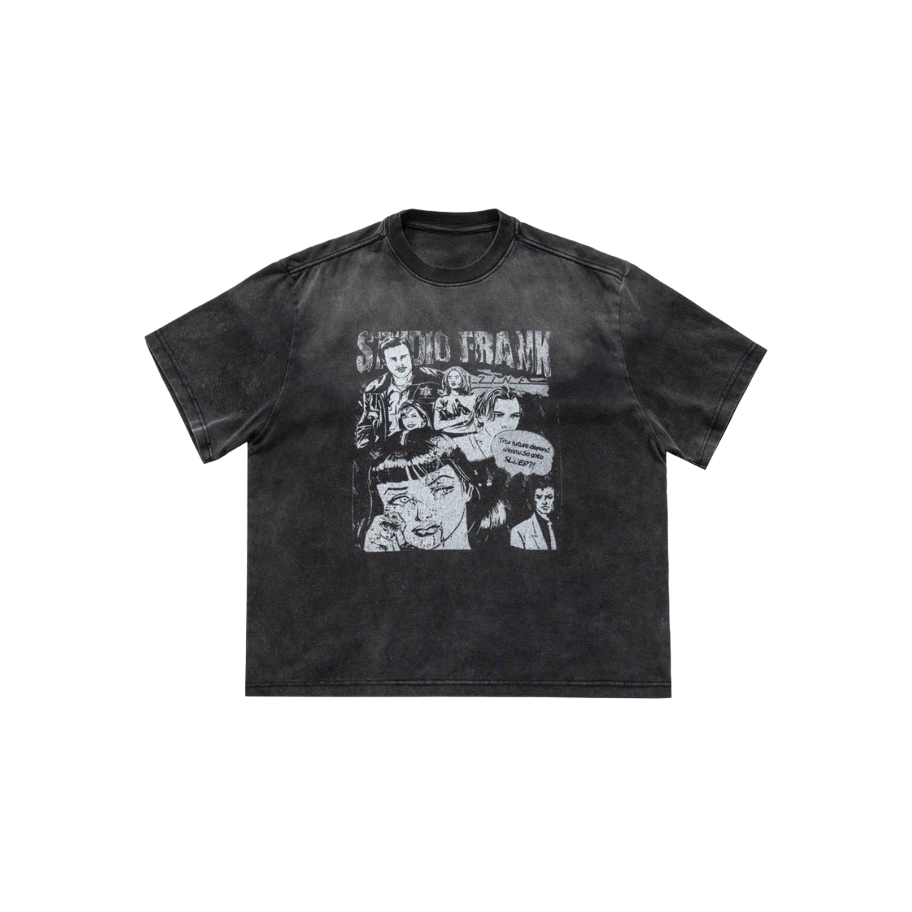 Retro Parody Print Loose T-Shirt