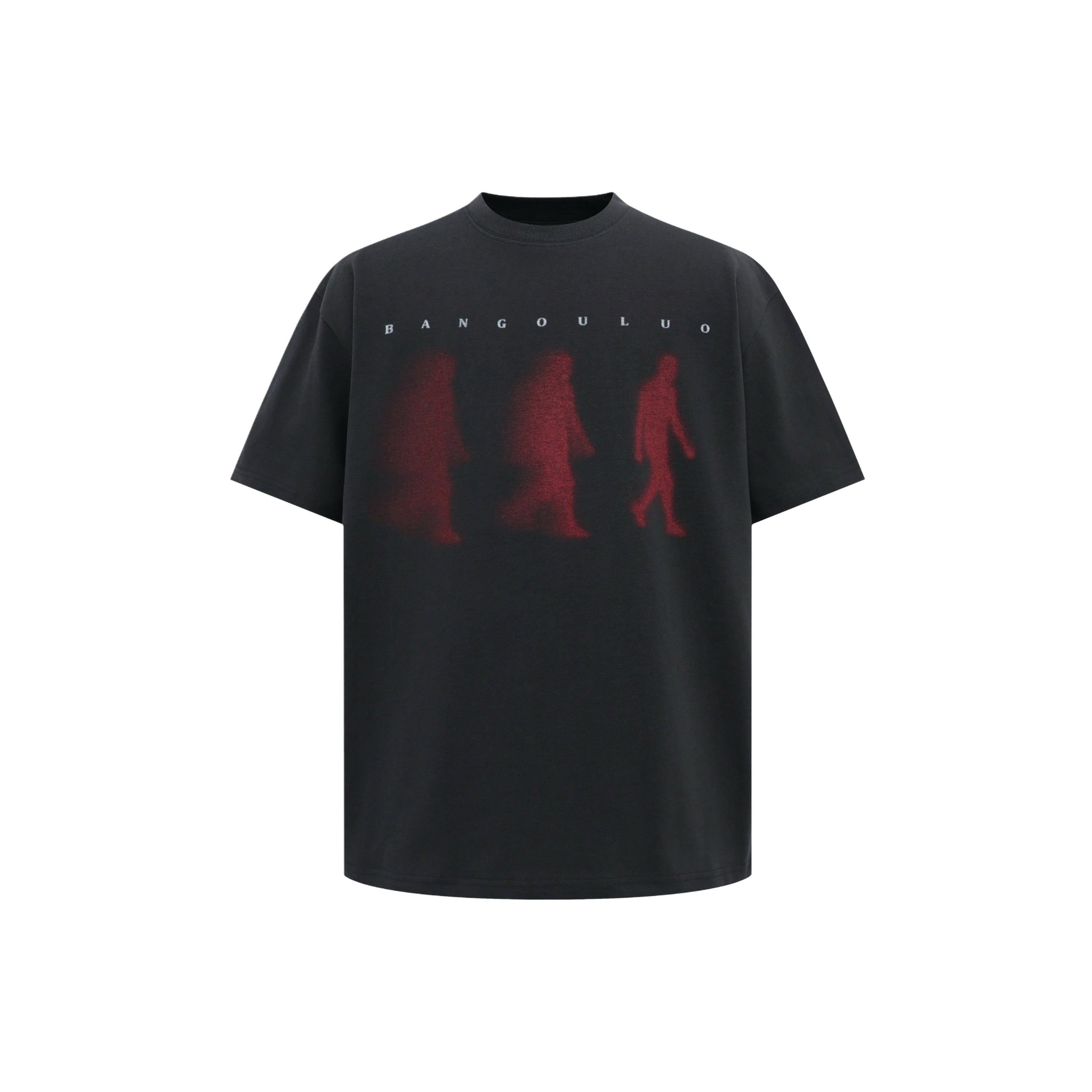 Faded Human Abstract T-shirt