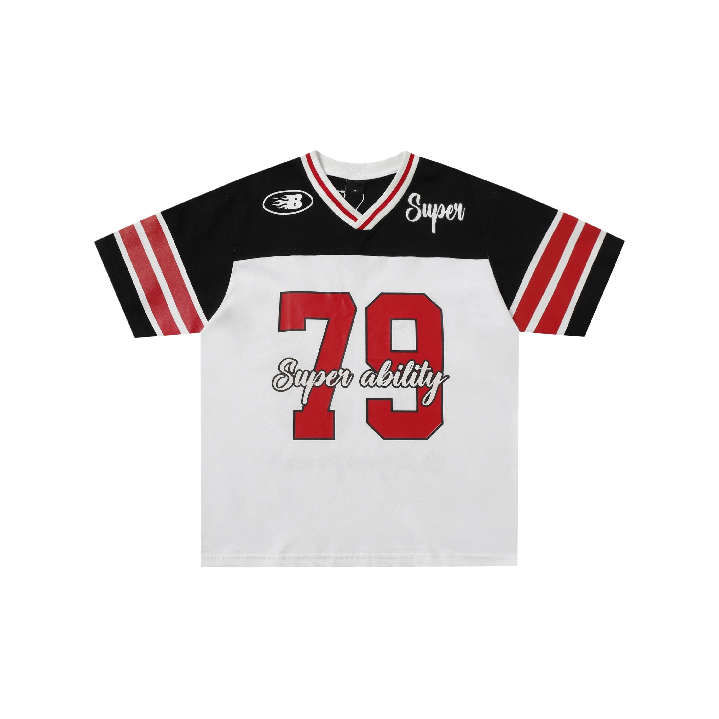 Camiseta con estampado retro Super Skill
