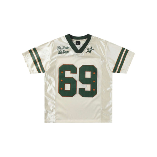 Camisa de Mesh com Recortes Retrô - M / Bege