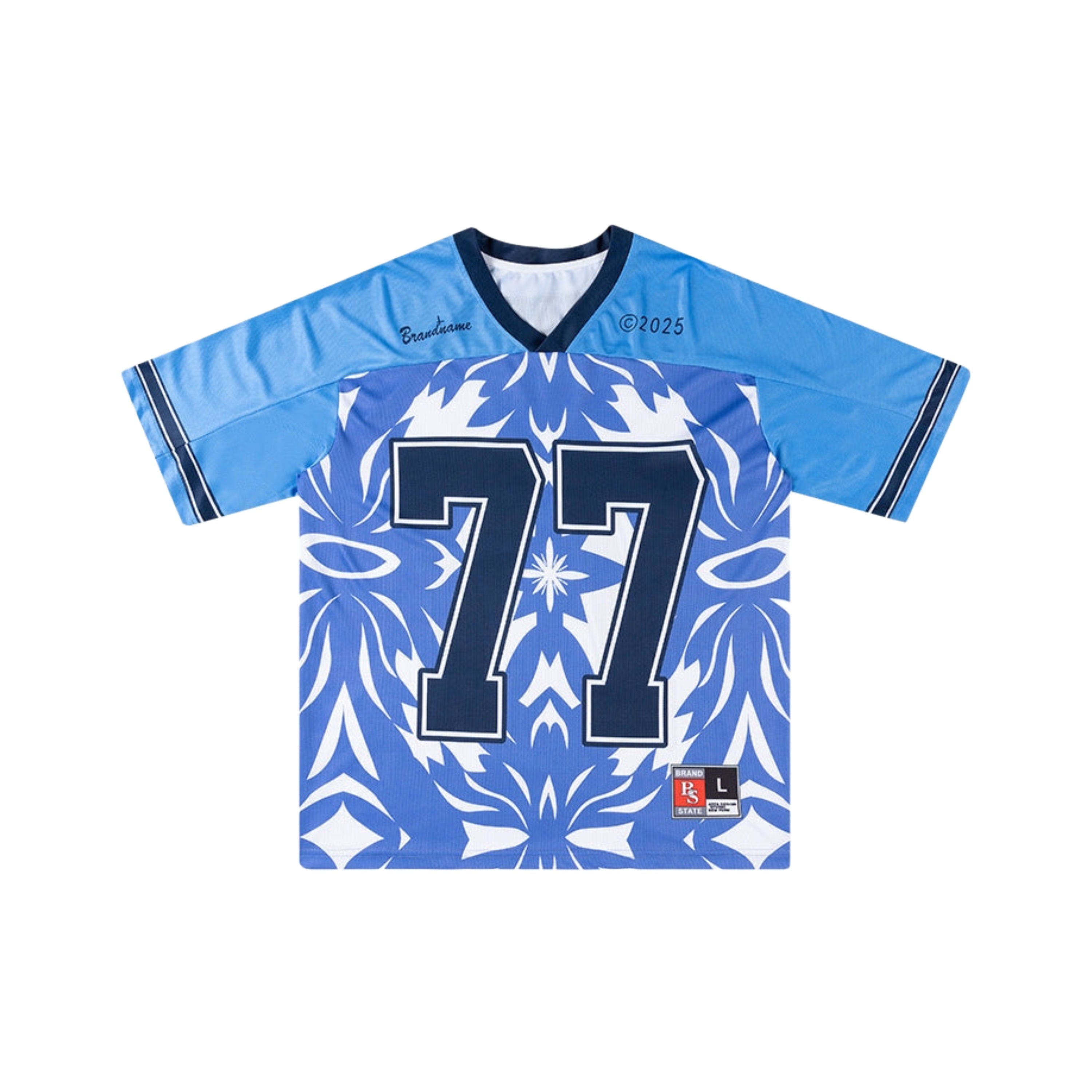 Maillot ample rétro abstrait