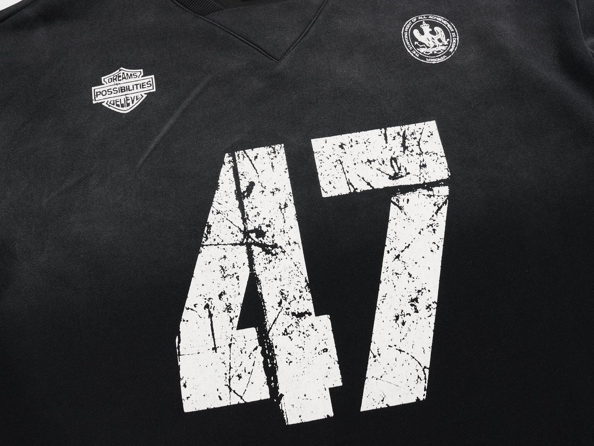 Madxmarx Vintage Fade Jersey Long Sleeve
