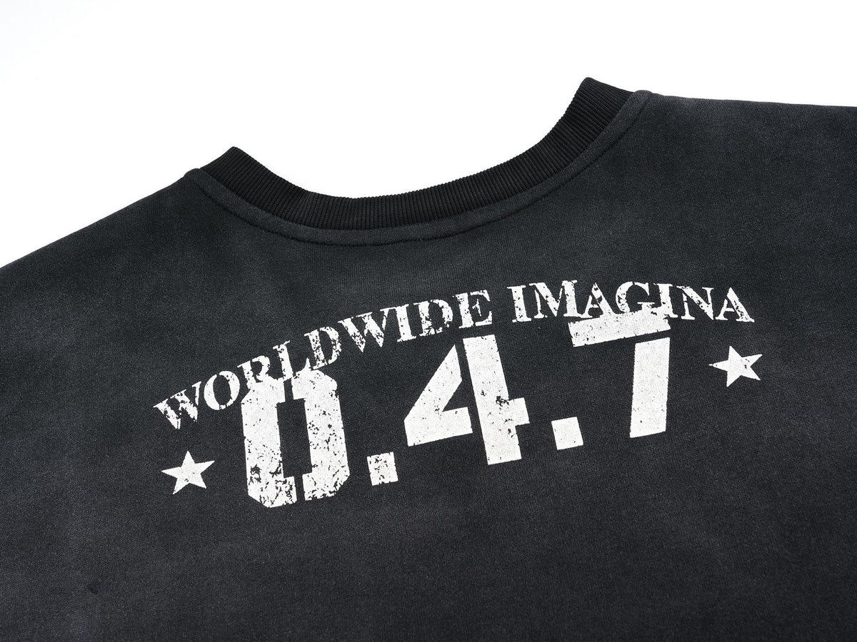 Madxmarx Vintage Fade Jersey Long Sleeve