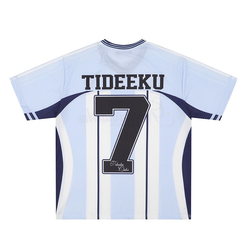 Madxmarx Tideeku No.7 Striped Mesh Jersey