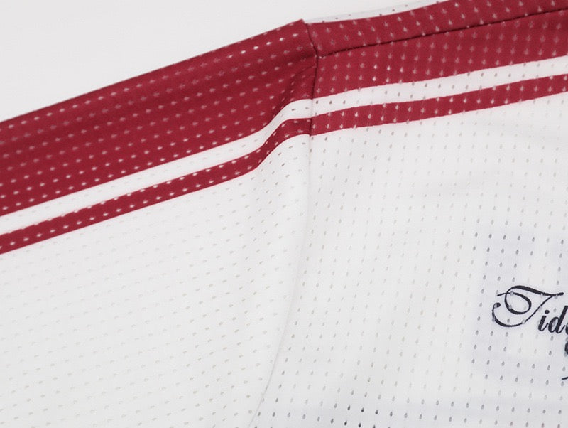 Madxmarx Tideeku No.7 Striped Mesh Jersey