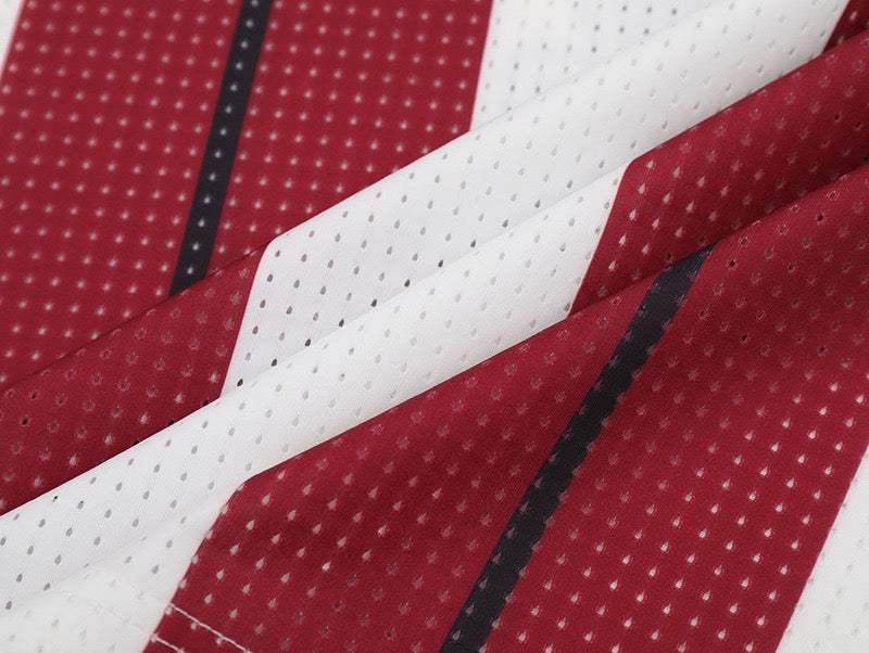 Madxmarx Tideeku No.7 Striped Mesh Jersey
