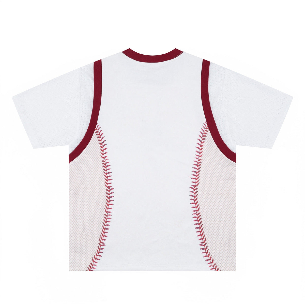 Madxmarx Baseball Stitch Mesh Tee
