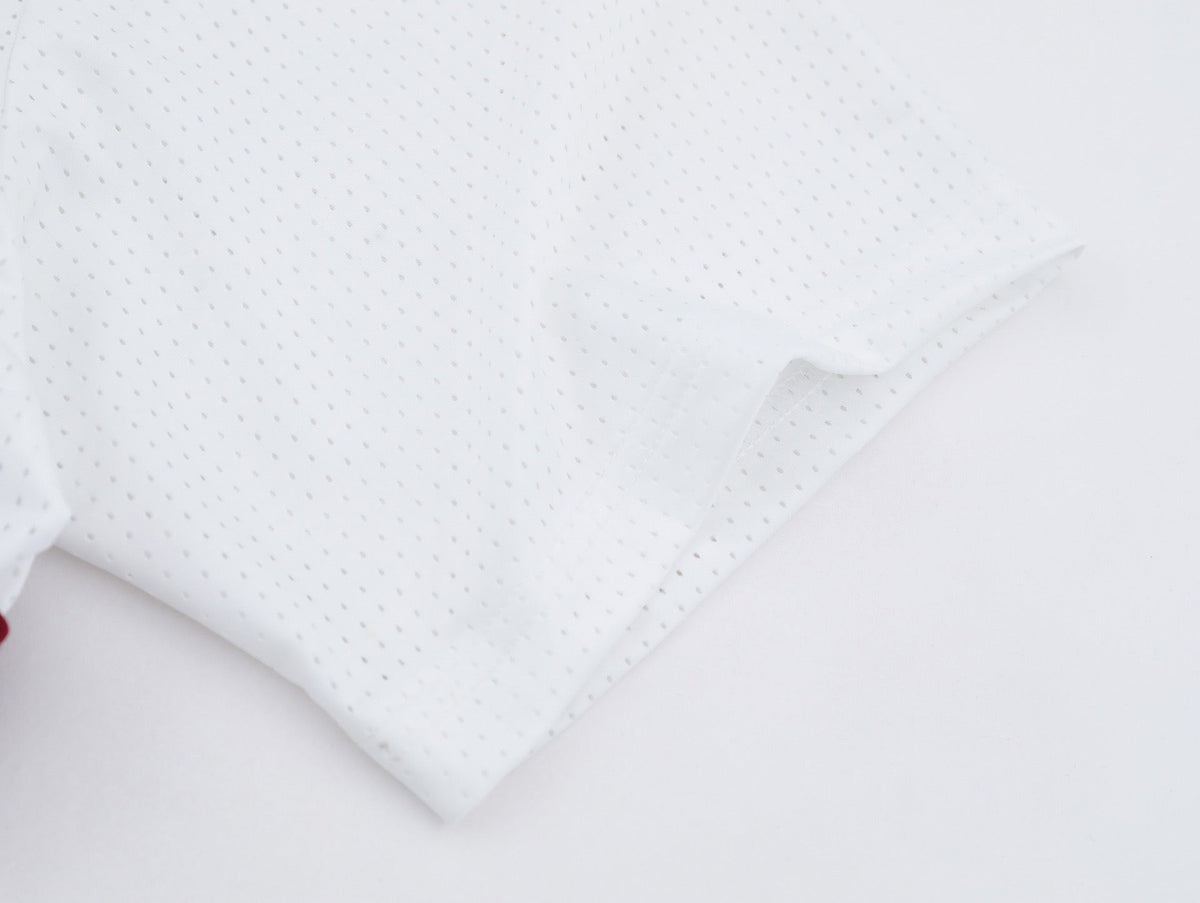 Madxmarx Baseball Stitch Mesh Tee
