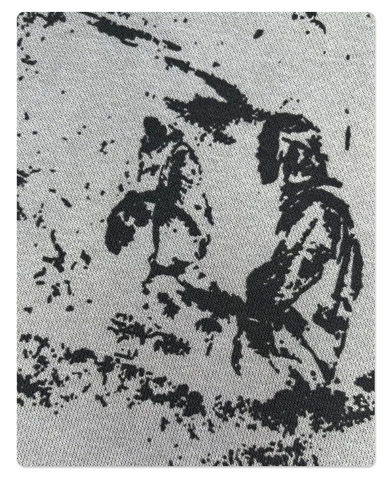 Madxmarx Graphic Distressed Hoodie