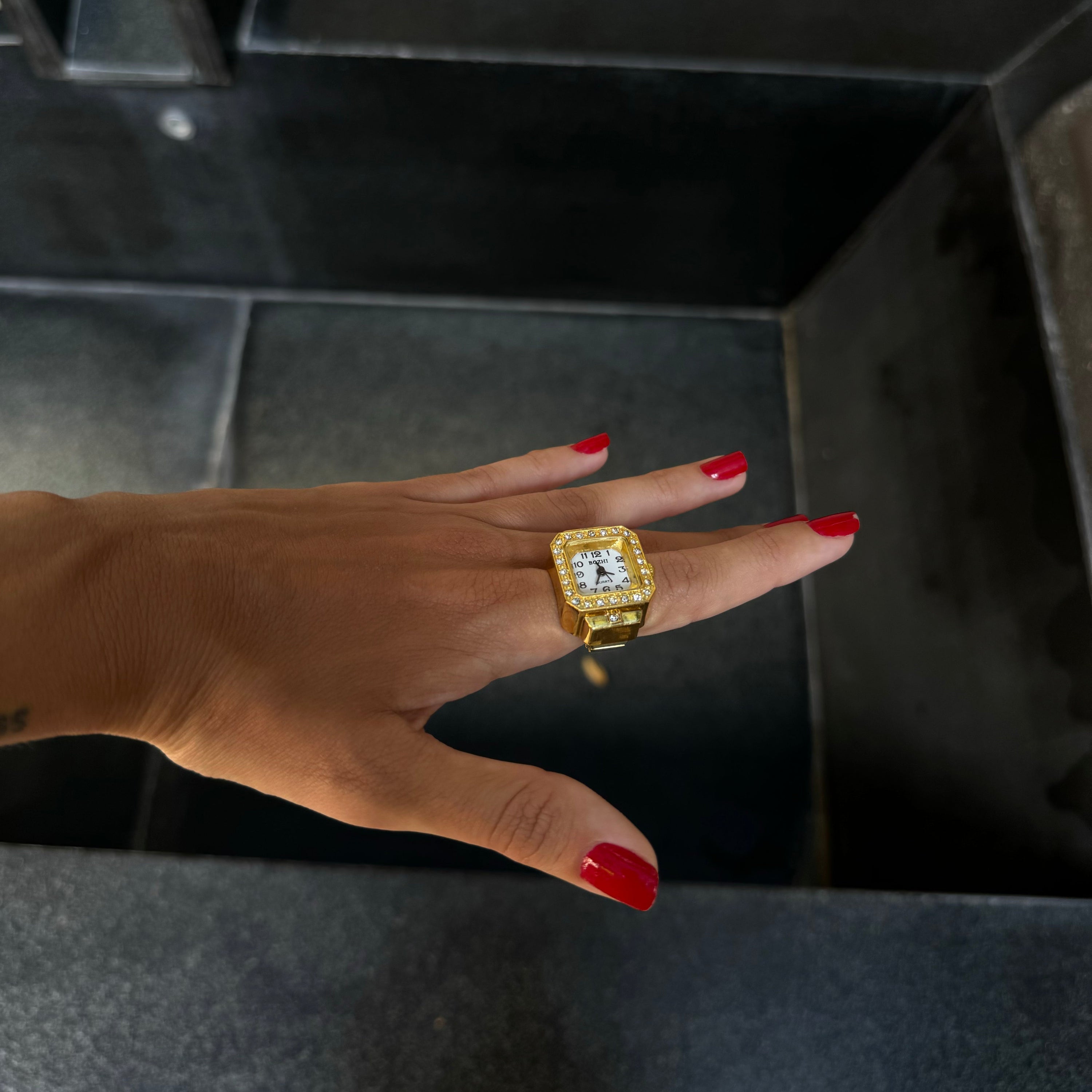 Siena Watch Ring | Gold