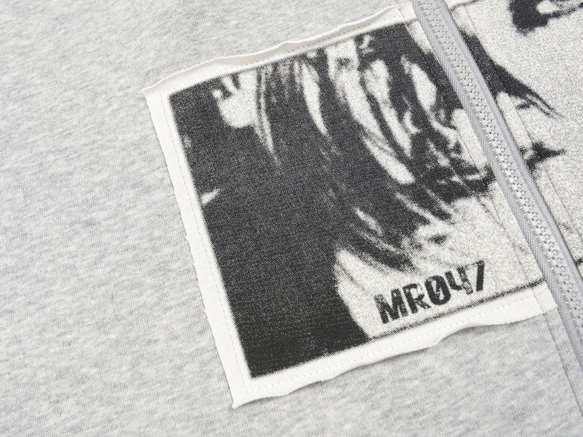 Madxmarx Photo Collage Zip Hoodie