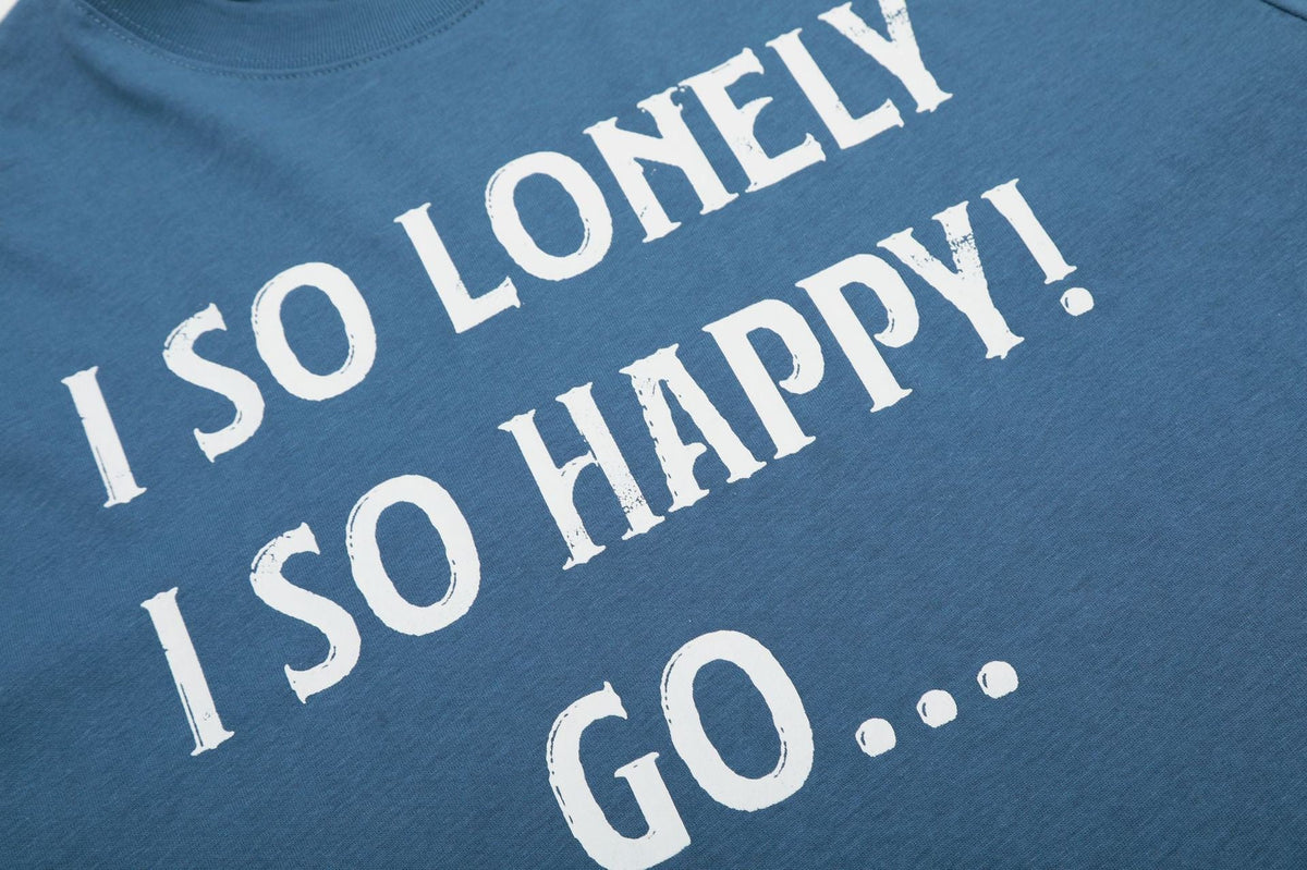 Madxmarx “Lonely Happy” Graphic Tee