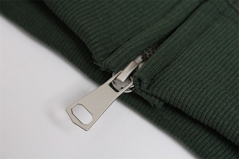 Madxmarx Washed Logo Zip-Up Hoodie