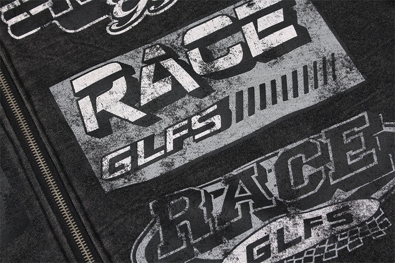 Madxmarx Racing Graphic Zip Hoodie