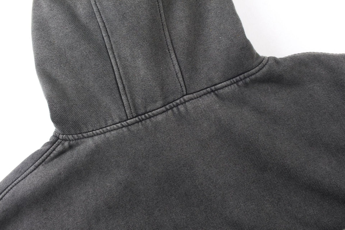 Madxmarx Full-Zip Masked Washed Hoodie