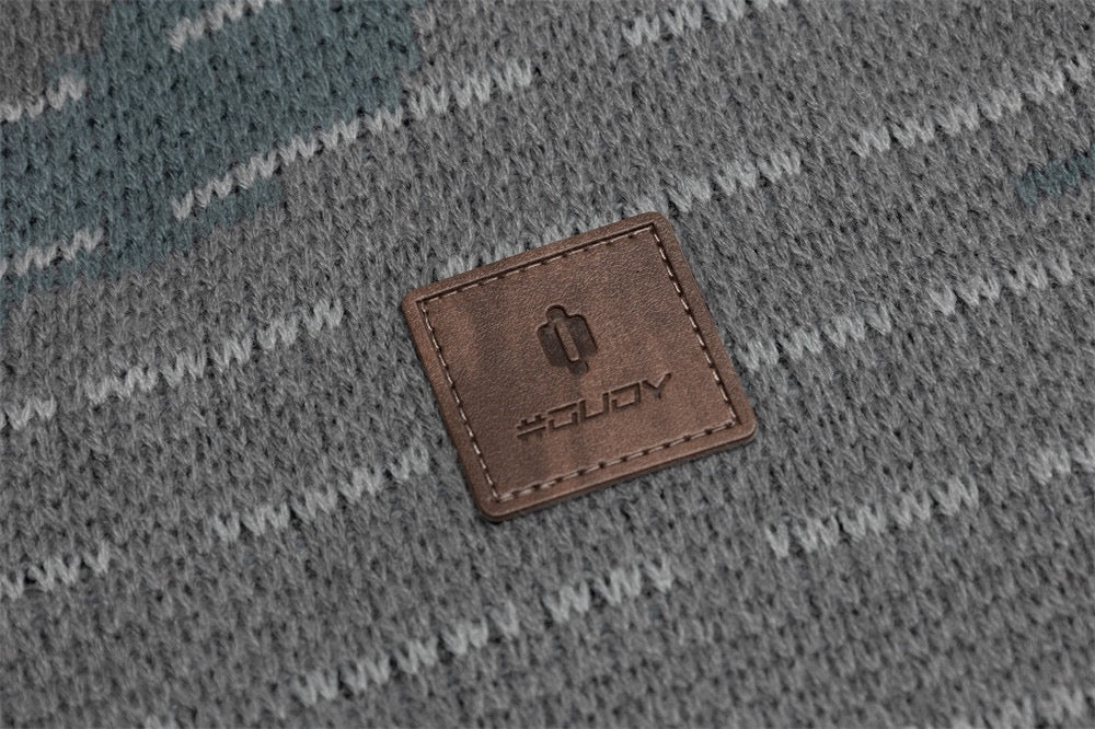 Madxmarx Tactical Camo V-Neck Knit Pullover