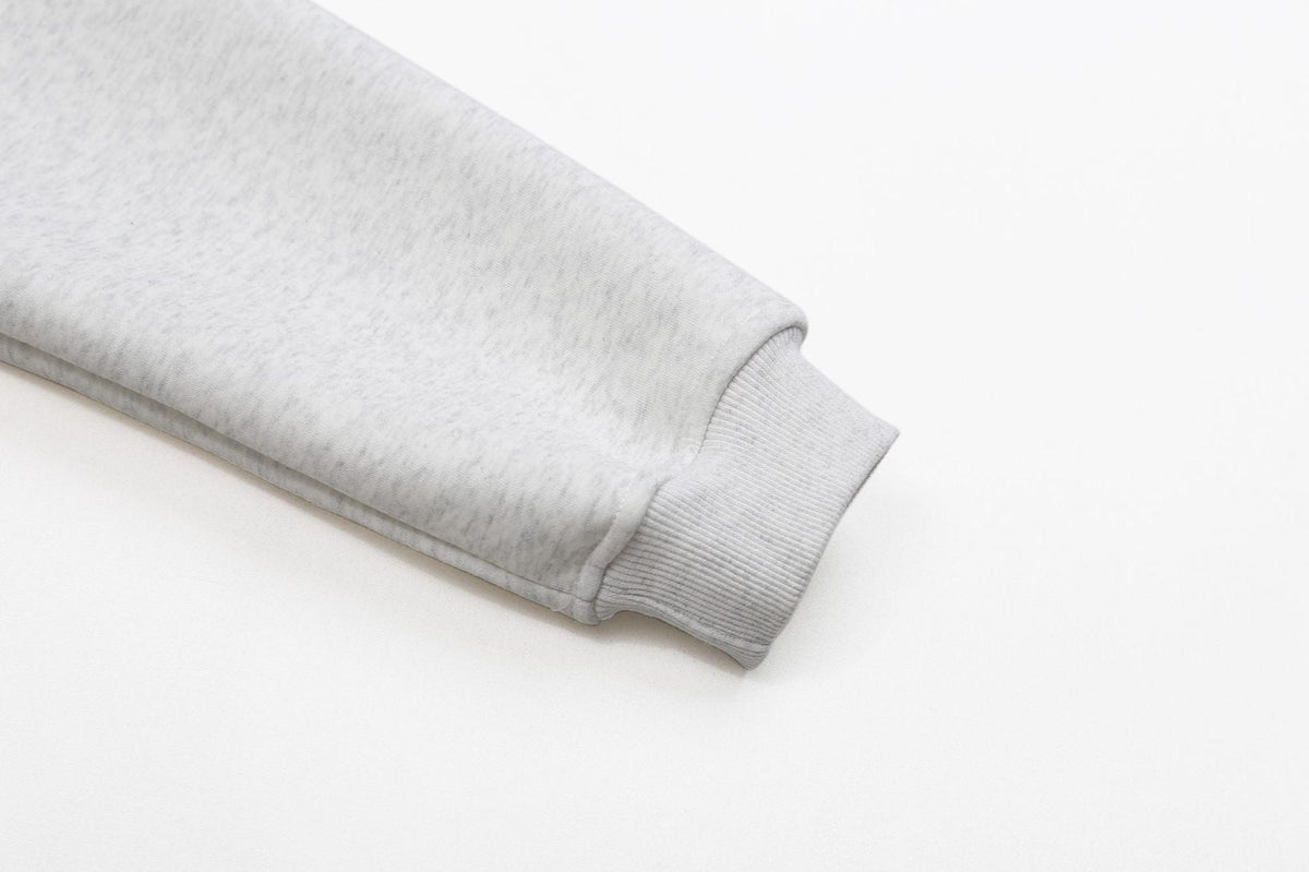 Madxmarx Minimal High-Neck Zip Hoodie