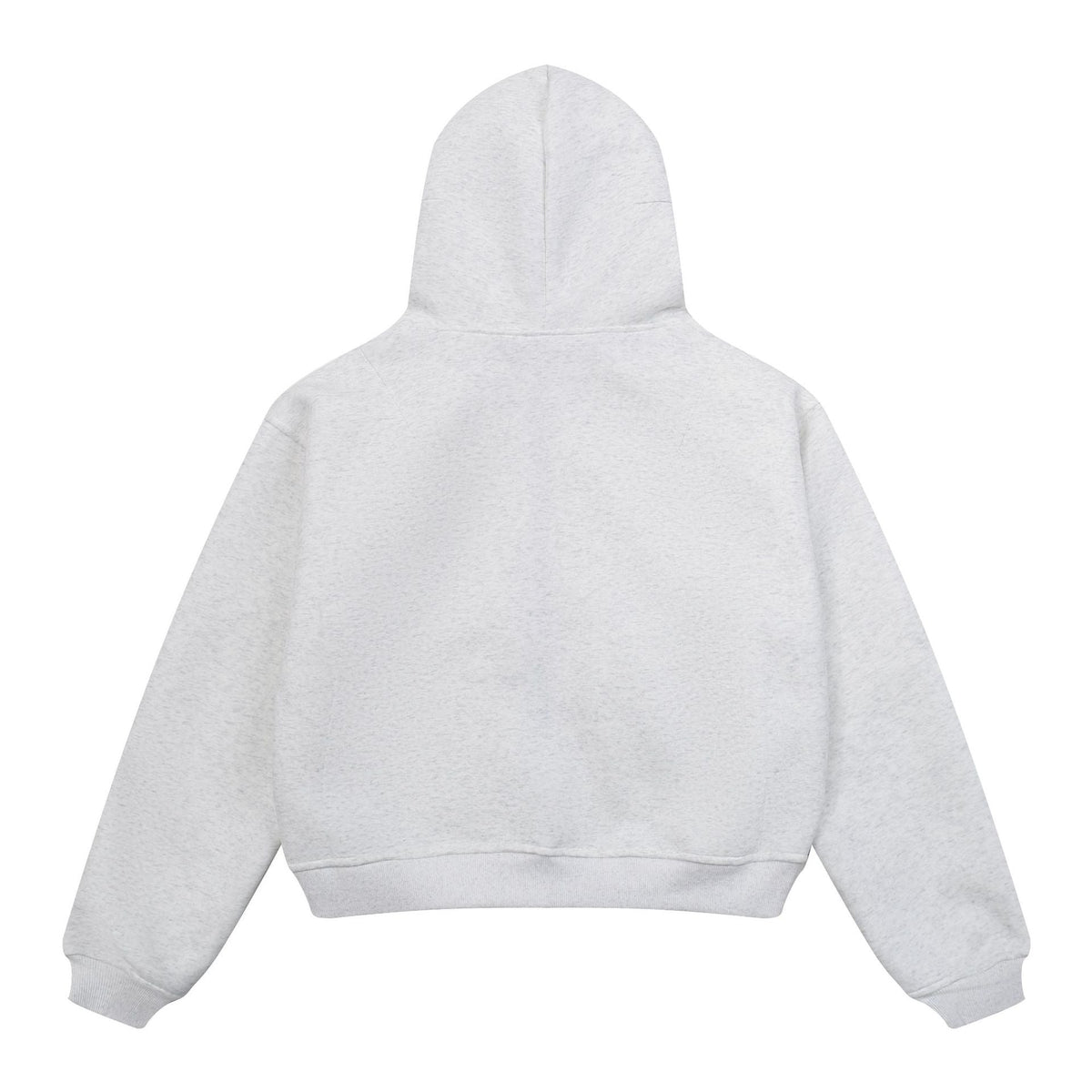 Madxmarx Minimal High-Neck Zip Hoodie