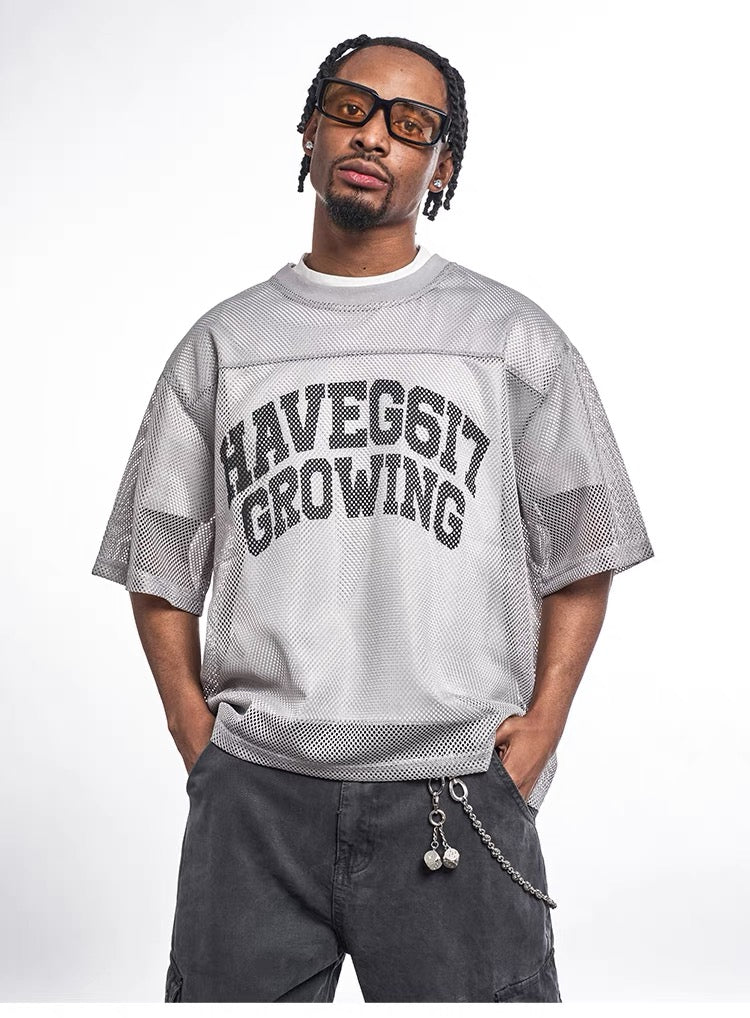Madxmarx Growing Mesh Jersey Tee