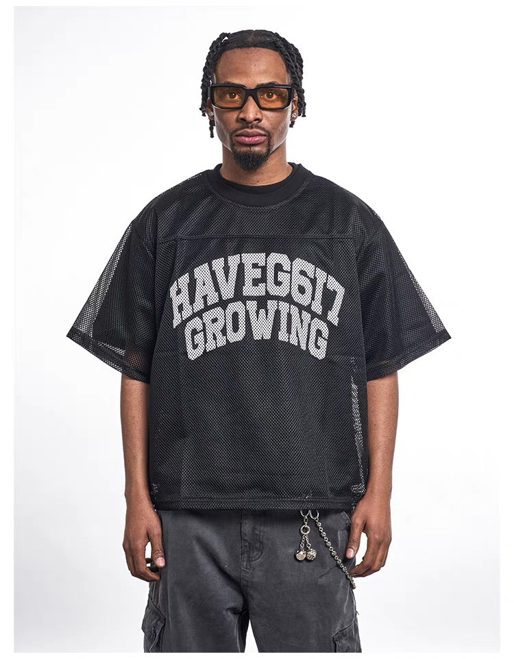 Madxmarx Growing Mesh Jersey Tee