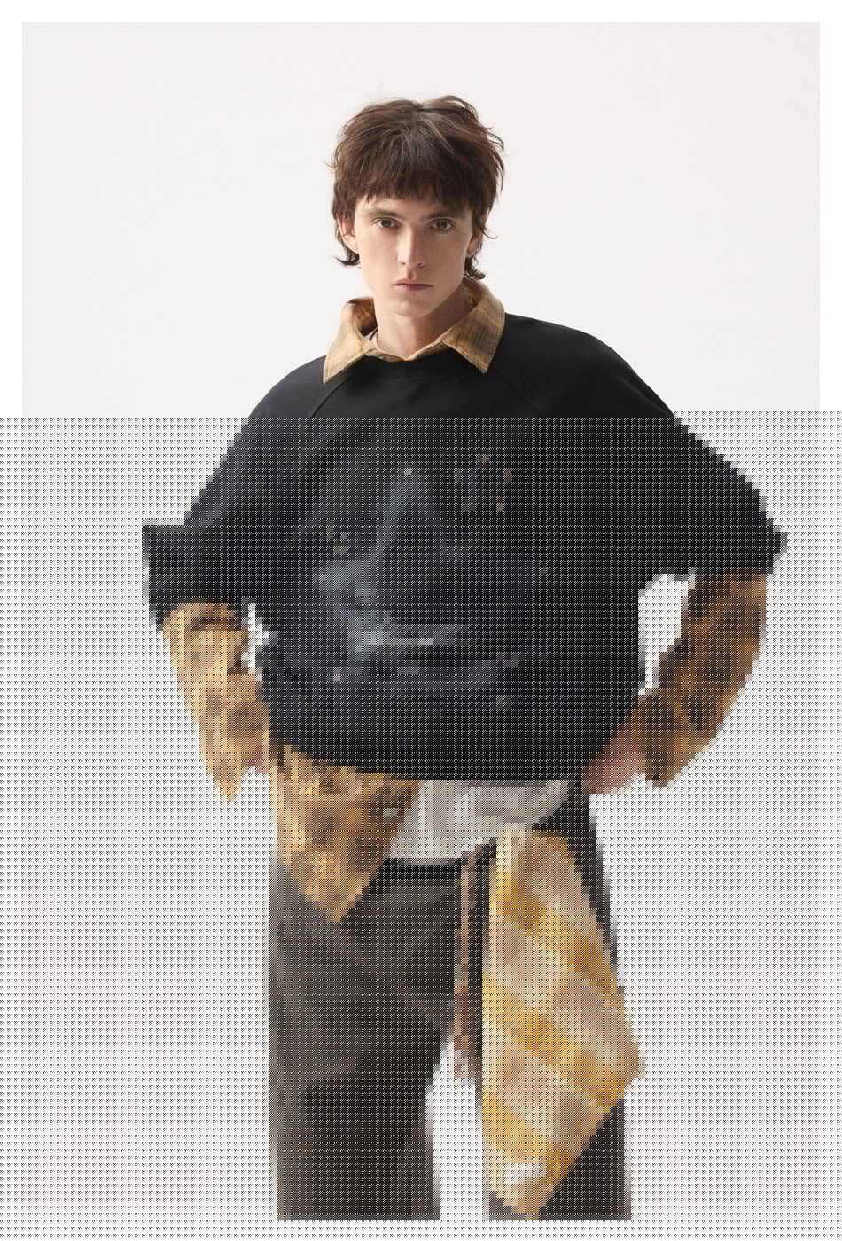 Madxmarx Cosmic Star Langarm-T-Shirt mit Grafik