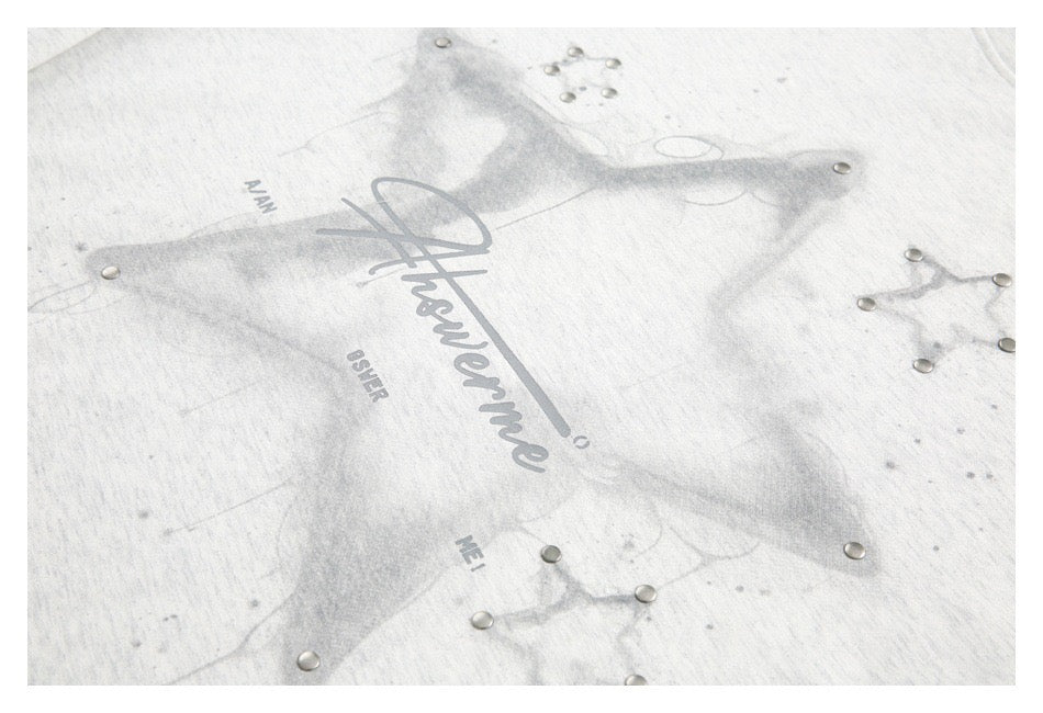 Madxmarx Cosmic Star Langarm-T-Shirt mit Grafik
