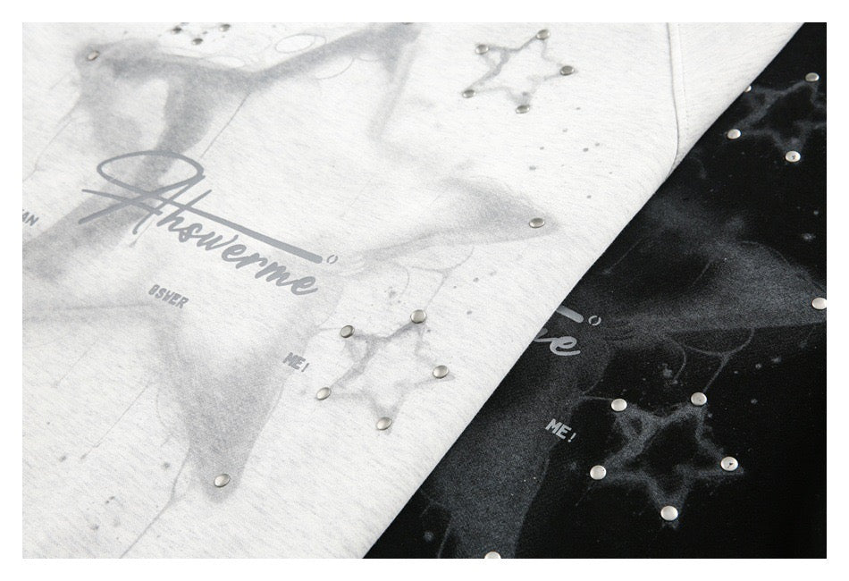 Madxmarx Cosmic Star Langarm-T-Shirt mit Grafik