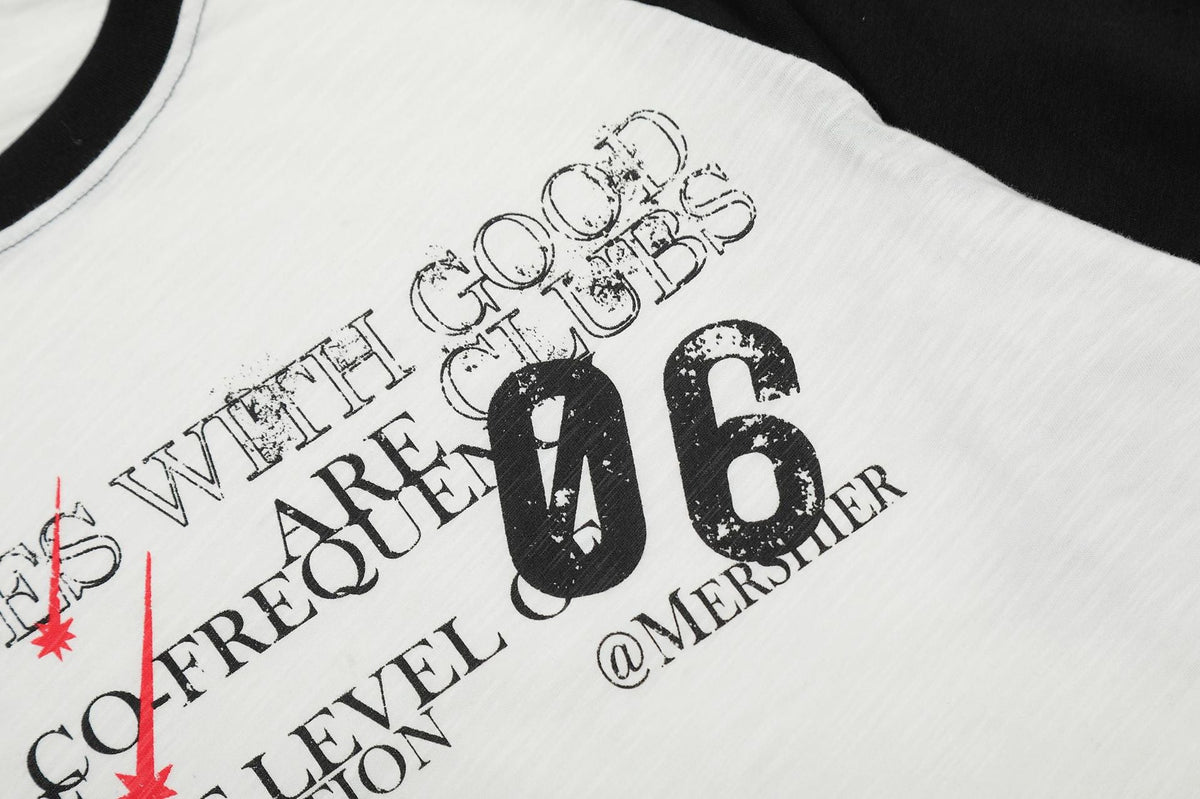 Madxmarx Raglan Graphic Long-Sleeve Tee