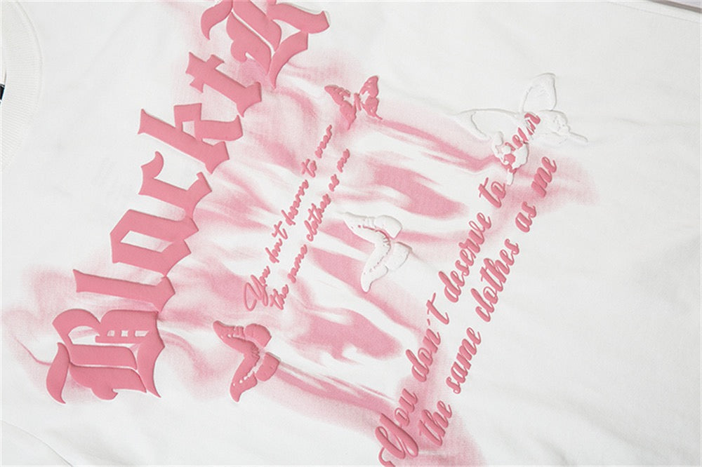 Madxmarx Gothic Butterfly Graphic Tee