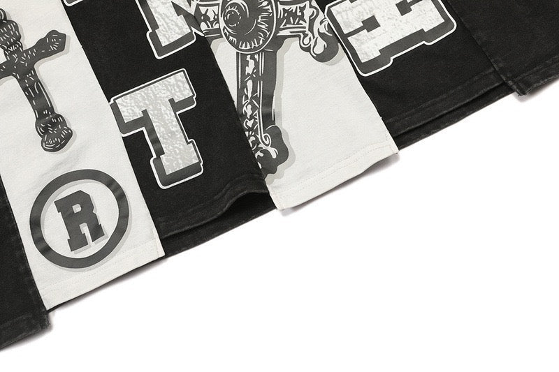 Madxmarx Cross Panel Graphic Tee