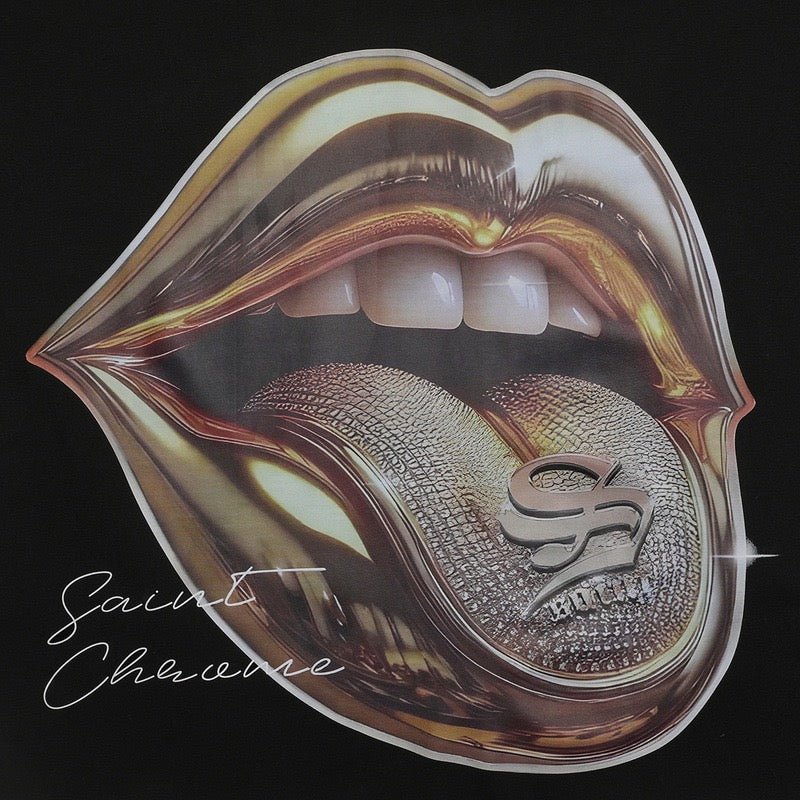 Madxmarx Metallic Lips Graphic Tee