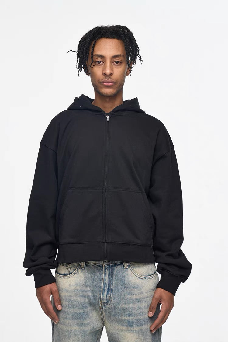 Madxmarx Minimaler Kurz-Hoodie