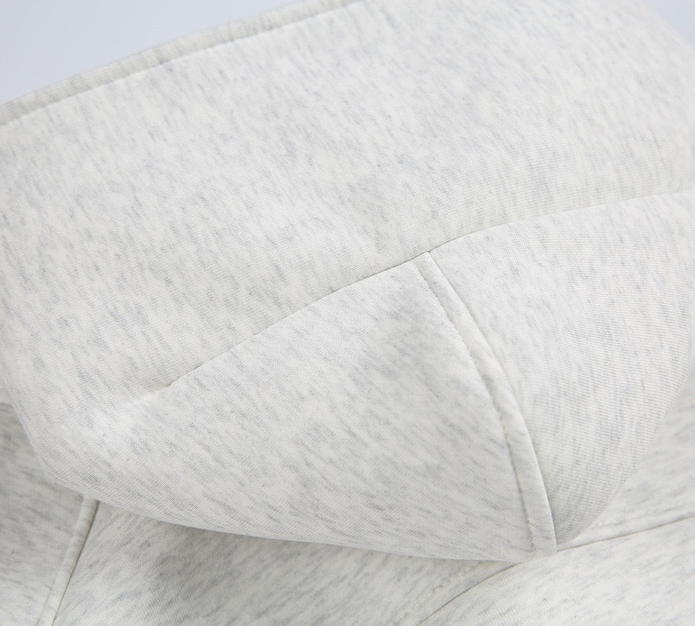 Madxmarx Essential Half-Zip Cropped Hoodie