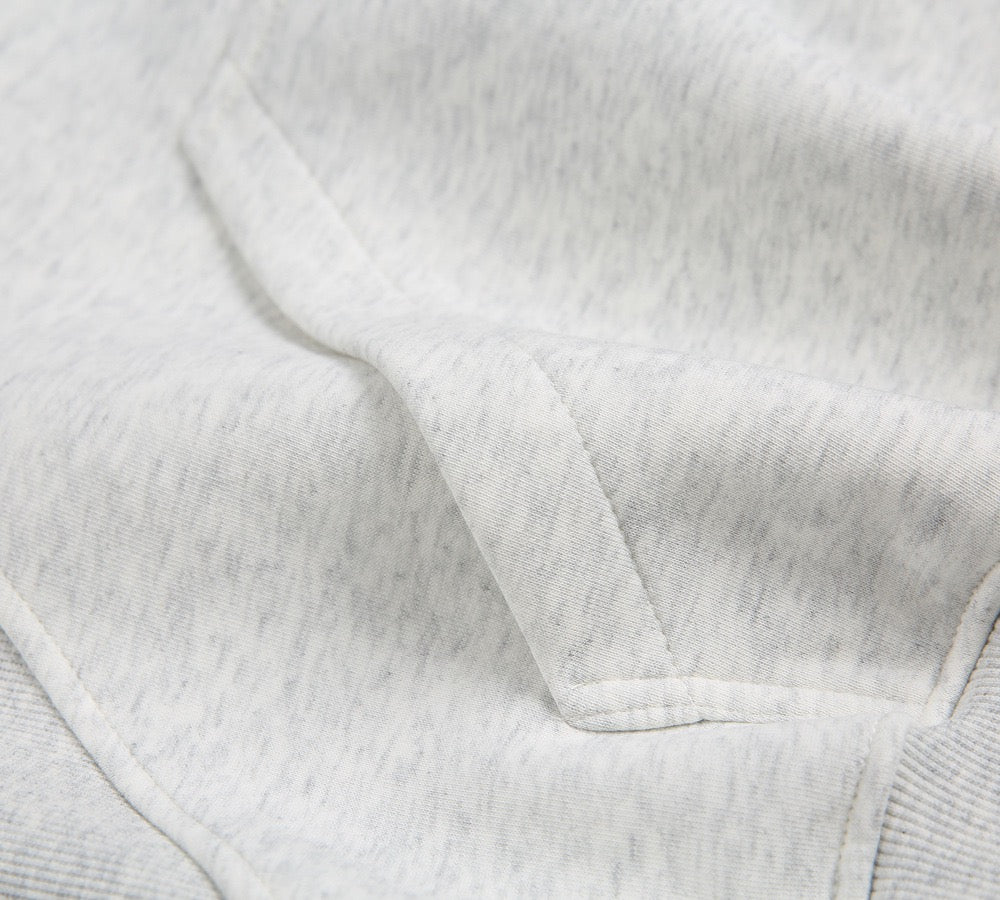 Madxmarx Essential Half-Zip Cropped Hoodie