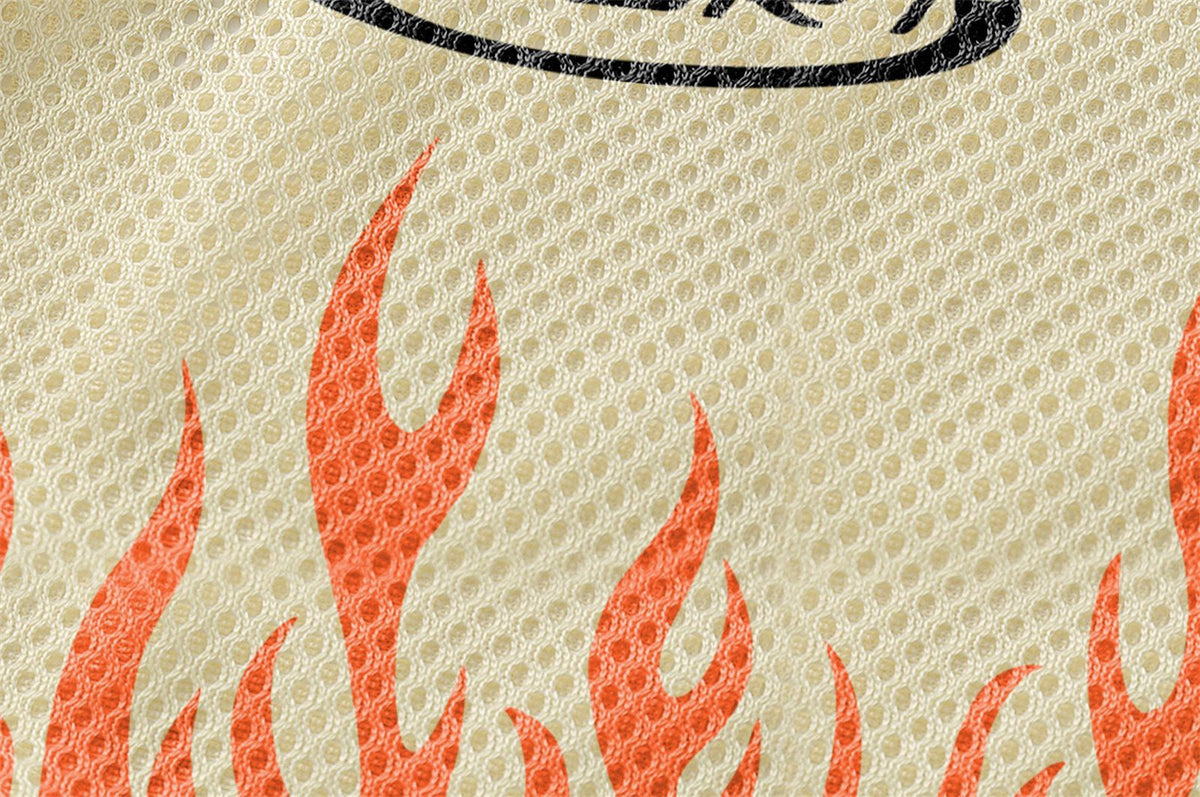 Madxmarx Bright All Star Flame Mesh Tee