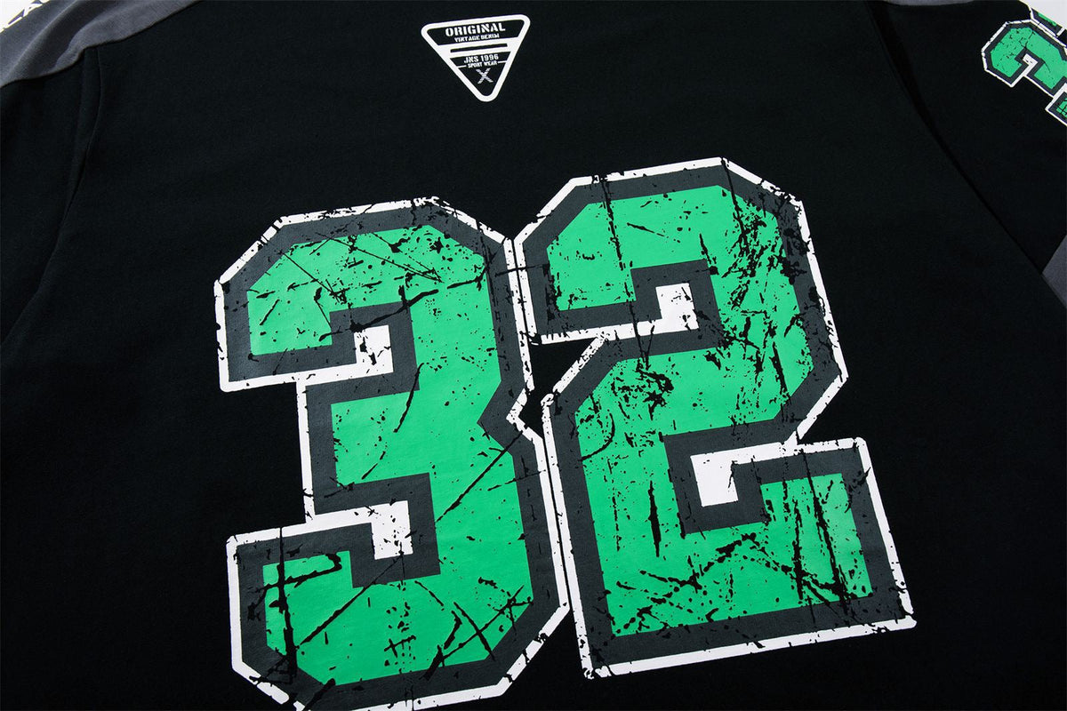 Madxmarx 32 Varsity Performance Mesh Tee